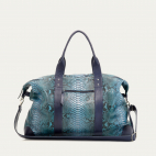 Sac Week-End Python Roger Bleu Lagon L