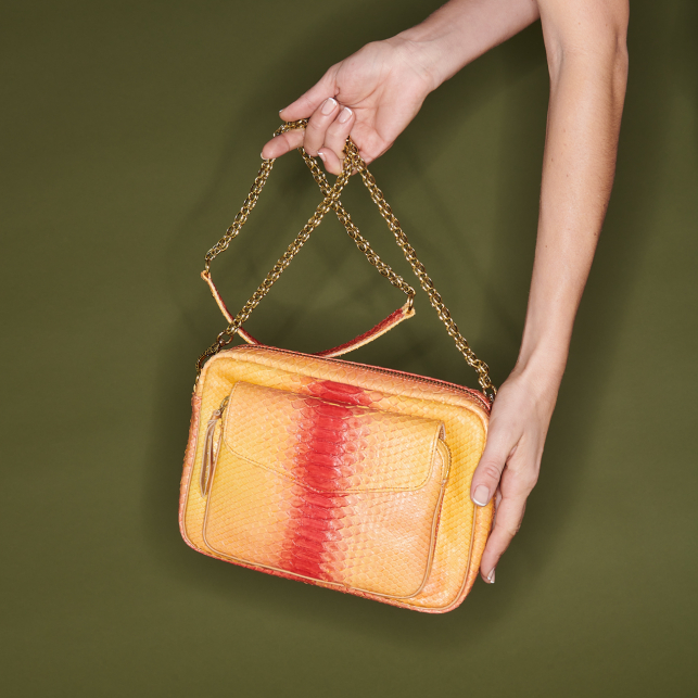 Sac Python Charly Orange Tatsu
