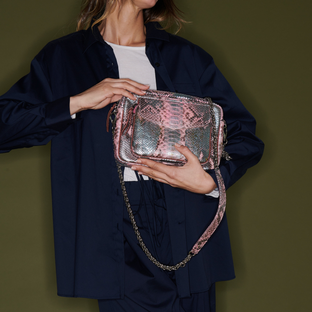Pink Coral Bag Big Charly