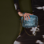 Sac Python Charly Bleu Lagon