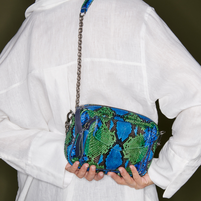 Waterlily Python Bag Charly