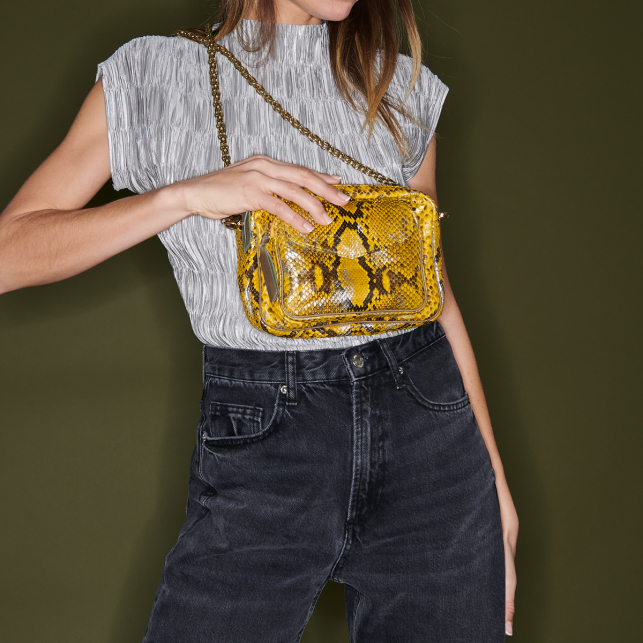 Sac Python Charly Jaune Impérial Samouraï