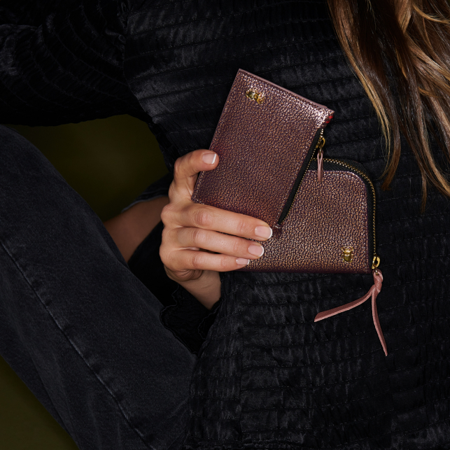 Do Leather Mini Bob Wallet