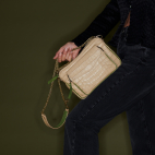 Sac Cuir Big Charly Beige Sésame