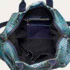 Sac Week-End Python Roger Bleu Lagon L