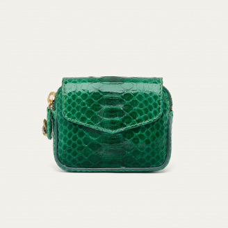 Green Grass Python Karl Coin Holder