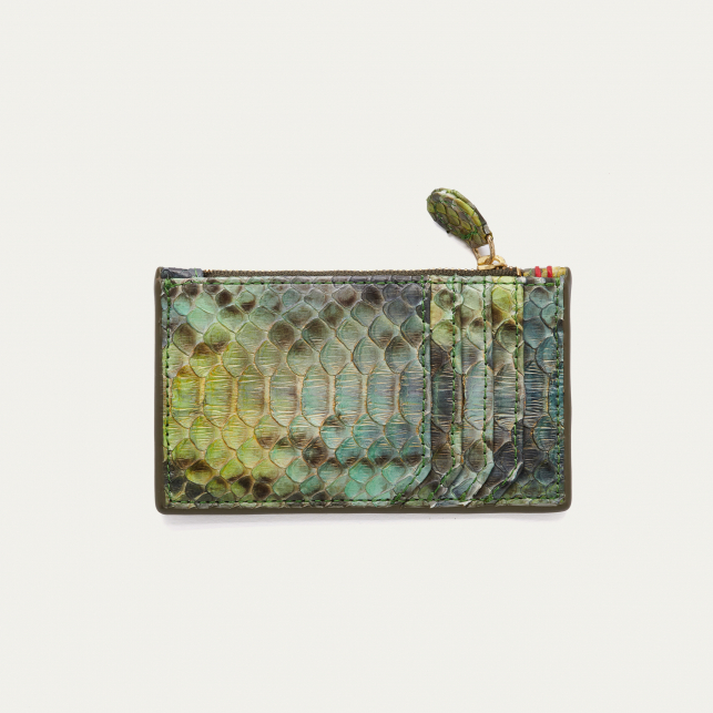 Green Valley Python Helena Card Holder