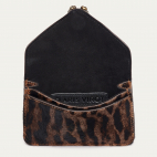 Ocelot Leather Card Holder Alex