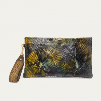 Green Valley Python Clutch Lou