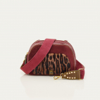 Sac Clara Python Vin Chaud et Ocelot