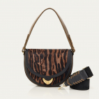 Ocelot Leather Bag Big Victoria