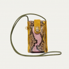 Stone Hand Painted Python Phone Bag Double Marcus