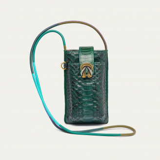 Green Forest Python Phone Bag Double Marcus