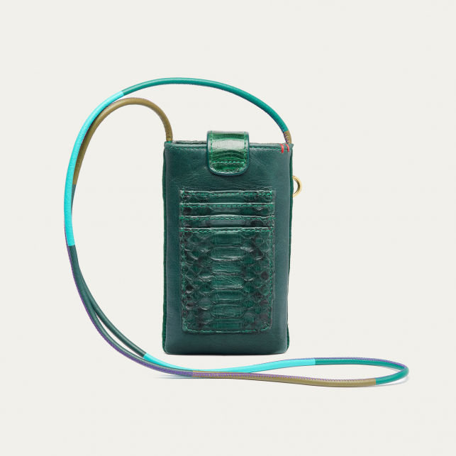 Green Forest Python Phone Bag Double Marcus