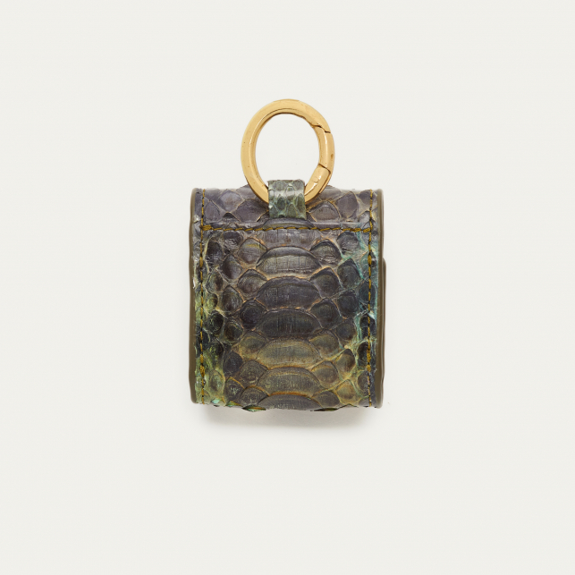 Etui Airpod Jamie Python Vallée Verte