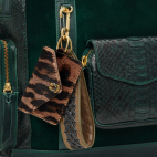 Porte Clés Pedro Cuirs Kaki & Ocelot
