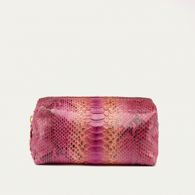 Pink Burgundy Python Case Paulette