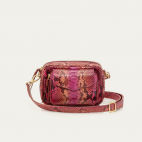 Pink Burgundy Python Baby Charly Bag