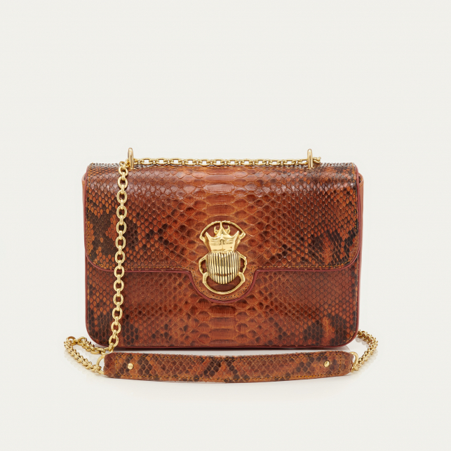 Sac Python Big Ava Beetle Moka