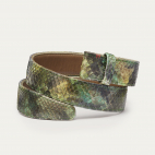 Green Valley Python Belt