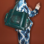 Green Forest Python Leo Bag
