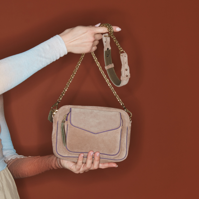 Grege leather Bag Charly