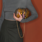 Stone Hand Painted Python Chiara Bag