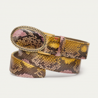 Stone Python Dallas Belt