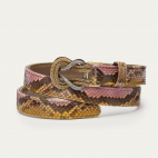 Baby Ceinture Python Roche Noeud