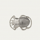 Silver Beetle Baby Buckle