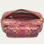 Sac Python Charly Bordeaux Rose