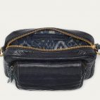 Sac Cuir Embossé Croco Big Charly Noir