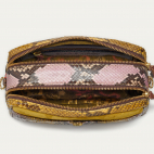 Sac Python Peint Main Lily Roche