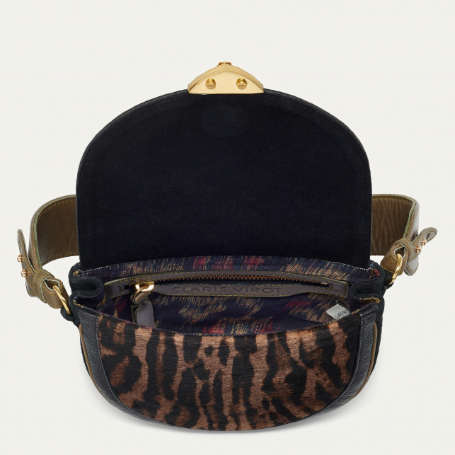 Sac Cuir Victoria Ocelot