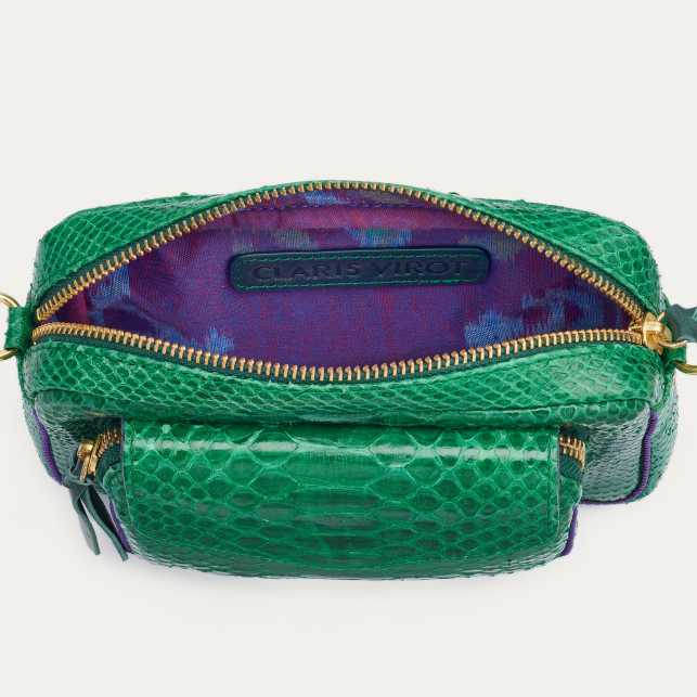 Green grass Python Baby Charly Bag