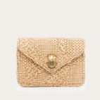 Raffia Fabric Card Holder Alex