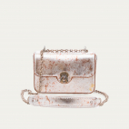 Oxy Metal Leather Mini Ava Bag