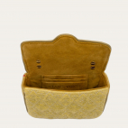 Corn Embroidered Leather Mini Ava Bag