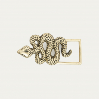 Golden Snake Baby Buckle