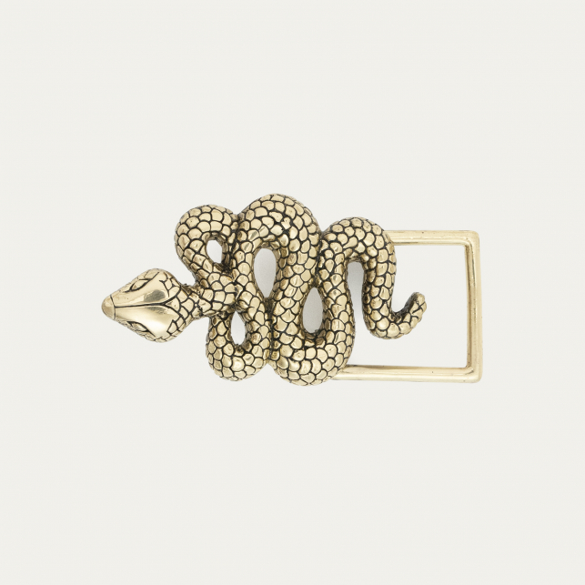 Golden Snake Baby Buckle