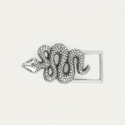 Silver Snake Baby Buckle