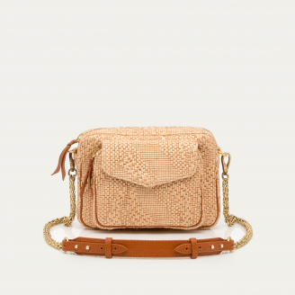 Raffia Fabric Charly Bag