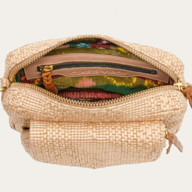 Raffia Fabric Charly Bag