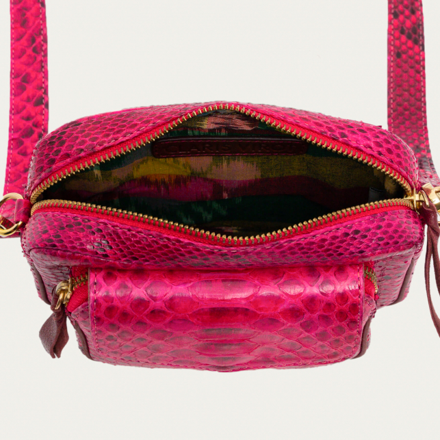 Sac Python Baby Charly Celosia Rose