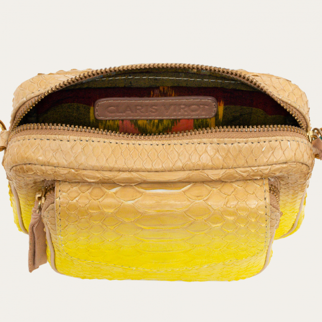 Yellow Corn Python Baby Charly Bag