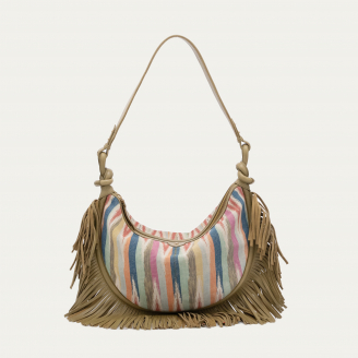 Aztec Suede Calfskin Chris Bag