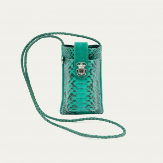 Tulum Python Phone Bag Double Marcus