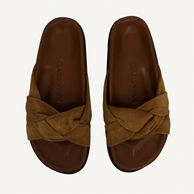 Sandales Cuir Jeannette Pecan
