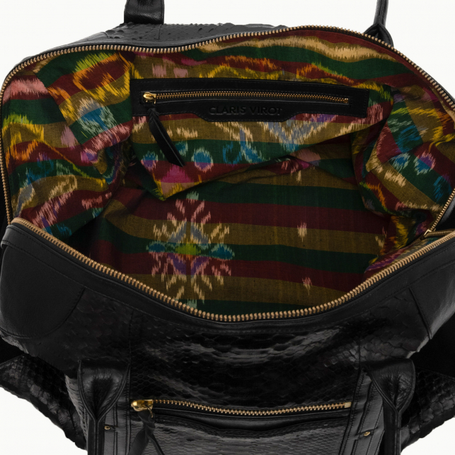 Black Python June L Bowling Bag