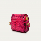 Pink Celosia Python Karl Coin Holder